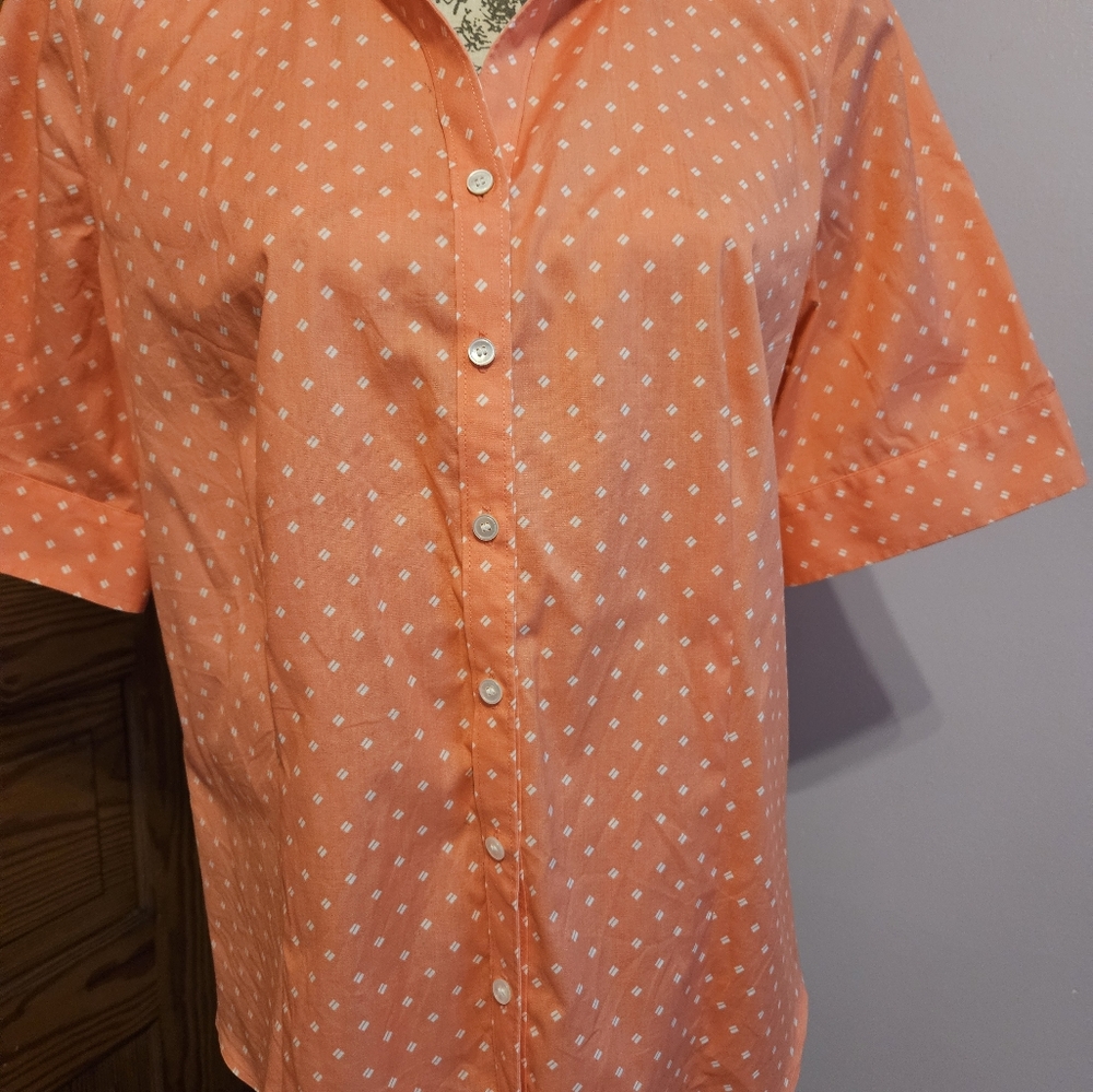 Talbots Button Closure Blouse - image 3